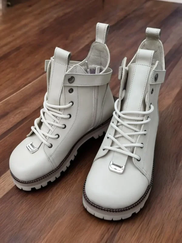Custom Orthopedic Leather Boots For Women Anatomical Suede
